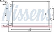 NISSENS 940077 Klímahűtő RENAULT MASCOTT