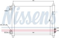 NISSENS 940078 Klímahűtő NISSAN CABSTAR