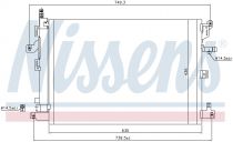 NISSENS 940089 Klímahűtő