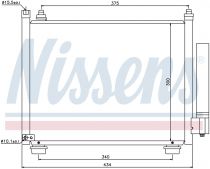 NISSENS 940092 Klímahűtő