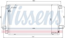 NISSENS 940102 Klímahűtő