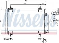 NISSENS 940105 Klímahűtő