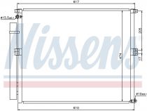 NISSENS 940106 Klímahűtő