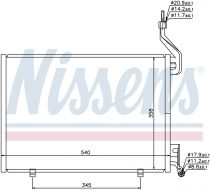 NISSENS 940107 Klímahűtő FORD FIESTA VI