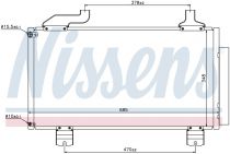 NISSENS 940114 Klímahűtő