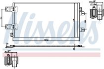 NISSENS 940186 Klímahűtő RENAULT MASTER II