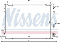 NISSENS 940188 Klímahűtő