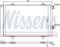 NISSENS 940189 Klímahűtő