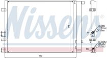 NISSENS 940224 Klímahűtő