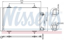 NISSENS 940239 Klímahűtő