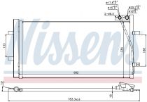 NISSENS 940255 Klímahűtő AUDI Q3 / RSQ3