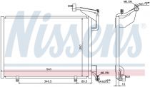 NISSENS 940285 Klímahűtő