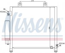 NISSENS 940302 Klímahűtő