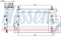 NISSENS 940307 Klímahűtő