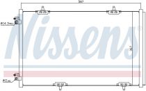 NISSENS 940333 Klímahűtő