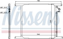 NISSENS 940336 Klímahűtő
