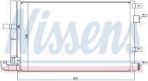 NISSENS 940346 Klímahűtő JAGUAR S-TYPE / XF