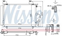 NISSENS 940359 Klímahűtő