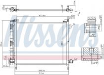 NISSENS 940372 Klímahűtő NISSAN MICRA