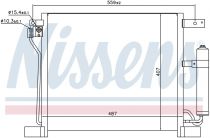 NISSENS 940384 Klímahűtő NISSAN JUKE