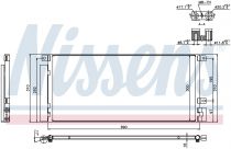 NISSENS 940388 Klímahűtő OPEL MOKKA