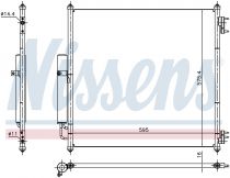 NISSENS 940408 Klímahűtő RANGE ROVER IV / SPORT