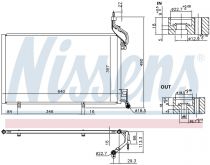 NISSENS 940410 Klímahűtő FORD FIESTA VI