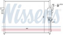 NISSENS 940445 Klímahűtő NISSAN NAVARA II / PATHFINDER III