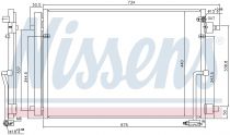 NISSENS 940452 Klímahűtő