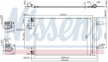 NISSENS 940458 Klímahűtő