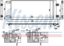 NISSENS 940495 Klímahűtő