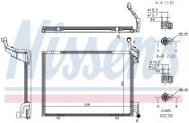 NISSENS 940525 Klímahűtő