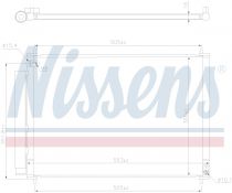 NISSENS 940537 Klímahűtő