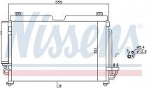 NISSENS 940559 Klímahűtő