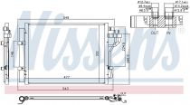 NISSENS 940592 Klímahűtő