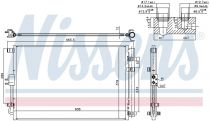 NISSENS 940599 Klímahűtő