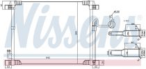 NISSENS 940616 Klímahűtő