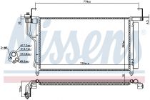 NISSENS 940632 Klímahűtő HYUNDAI H-200 / H1 / i800 / STAREX