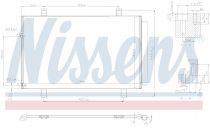 NISSENS 940649 Klímahűtő