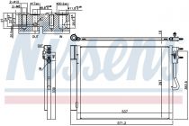 NISSENS 940677 Klímahűtő