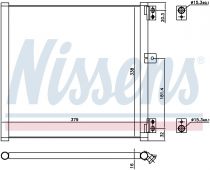 NISSENS 940704 Klímahűtő PORSCHE 911 / 918