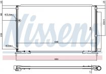 NISSENS 940707 Klímahűtő