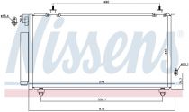 NISSENS 940710 Klímahűtő