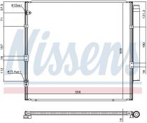 NISSENS 940712 Klímahűtő