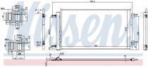 NISSENS 940735 Klímahűtő