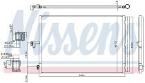 NISSENS 940780 Klímahűtő MERCEDES CLS-osztu00e1ly / E-osztu00e1ly