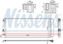 NISSENS 940791 Klímahűtő OPEL ADAM / CORSA E
