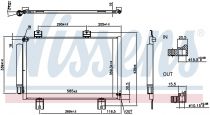 NISSENS 940810 Klímahűtő
