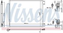 NISSENS 941060 Klímahűtő RENAULT MEGANE 4 / SCENIC IV / TALISMAN