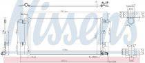NISSENS 941076 Klímahűtő AUDI A4 / A5 / S4 / S5
